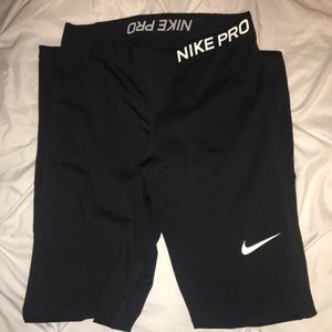 black nike pro leggings